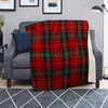 Red Plaid Tartan Blanket-grizzshop