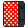 Red Polka Dot Car Console Cover-grizzshop