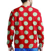 Red Polka Dot Men's Sweatshirt-grizzshop