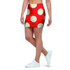 Red Polka Dot Mini Skirt-grizzshop