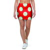 Red Polka Dot Mini Skirt-grizzshop