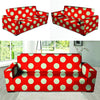 Red Polka Dot Sofa Cover-grizzshop