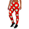 Red Polka Dot Women's Joggers-grizzshop