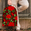 Red Rose Flower Backpack-grizzshop