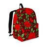 Red Rose Flower Backpack-grizzshop