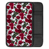 Red Rose Flower Print Car Console Cover-grizzshop