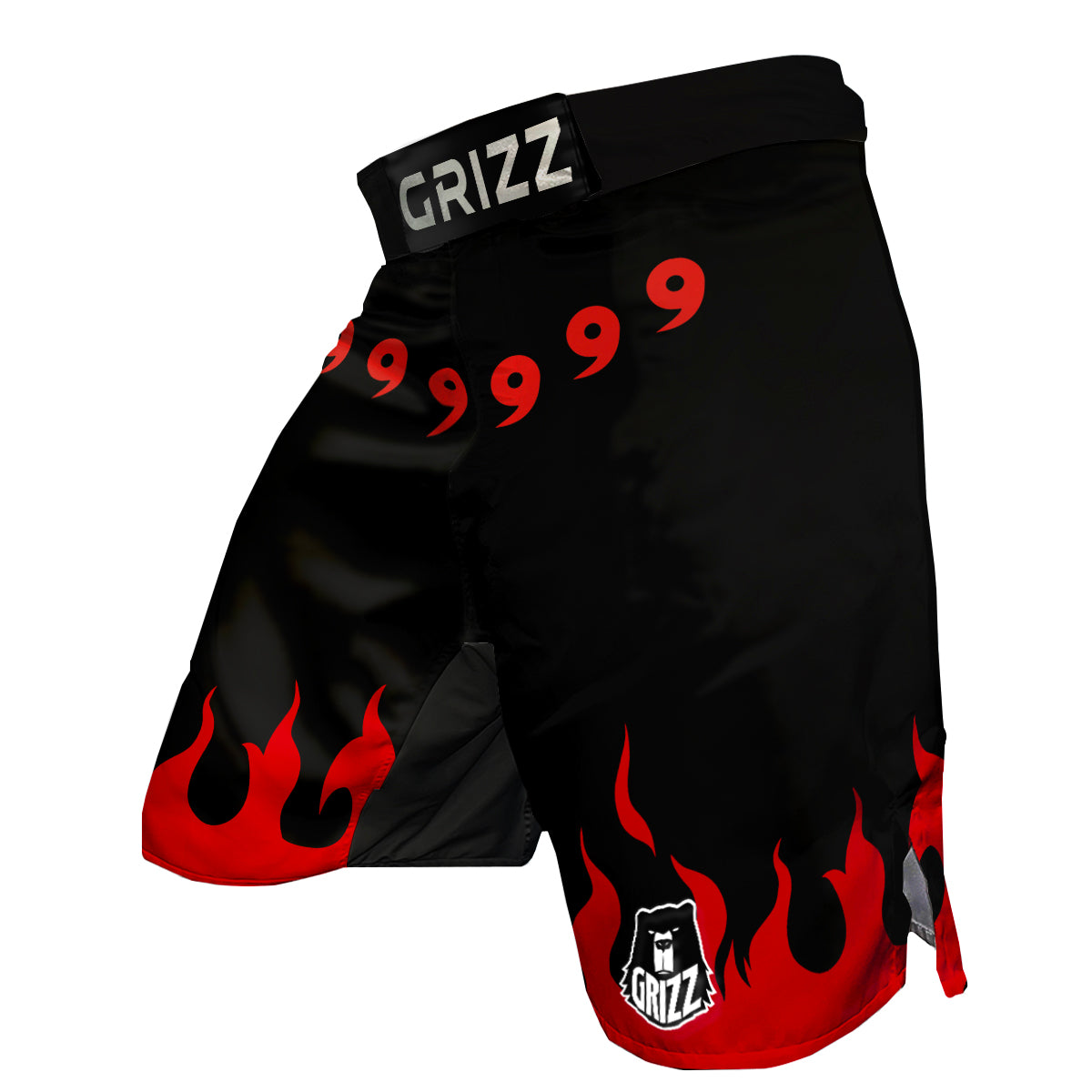 Red Sage Of Six Paths MMA Shorts-grizzshop