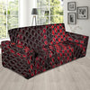 Red Snakeskin print Sofa Cover-grizzshop