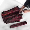 Red Snakeskin print Umbrella-grizzshop