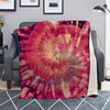 Red Tie Dye Blanket-grizzshop