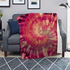 Red Tie Dye Blanket-grizzshop