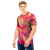 Red Tie Dye Men T Shirt-grizzshop