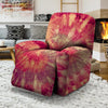 Red Tie Dye Recliner Cover-grizzshop