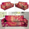 Red Tie Dye Sofa Cover-grizzshop