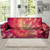 Red Tie Dye Sofa Cover-grizzshop