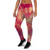 Red Tie Dye Women's Joggers-grizzshop