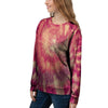 Red Tie Dye Women's Sweatshirt-grizzshop