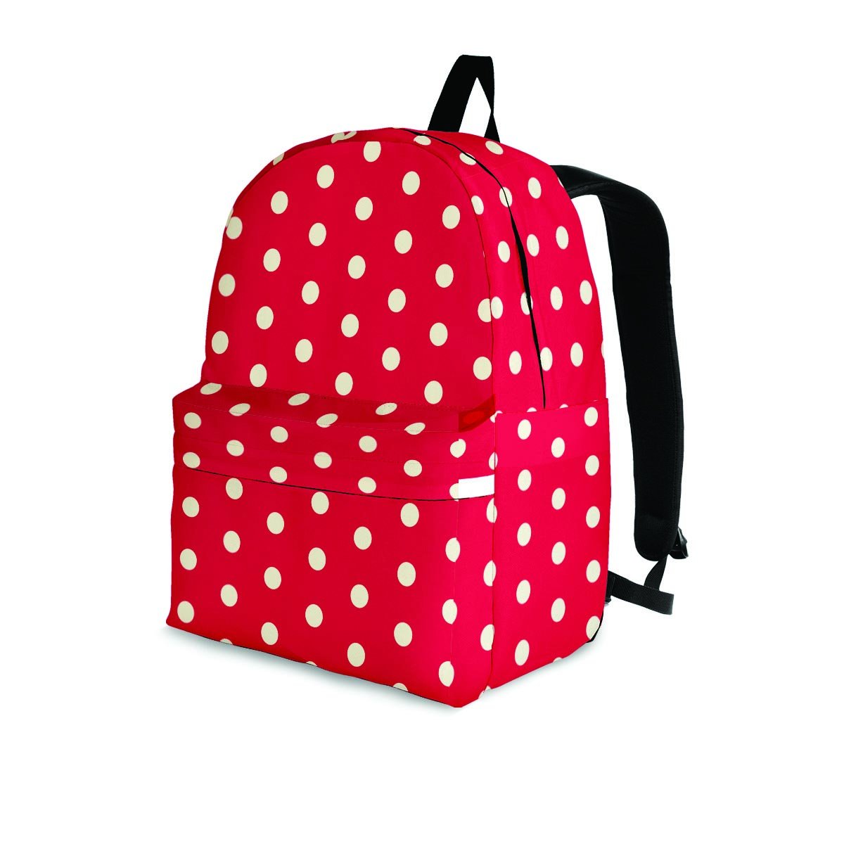 Red Tiny Polka Dot Backpack-grizzshop