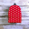 Red Tiny Polka Dot Backpack-grizzshop