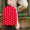 Red Tiny Polka Dot Backpack-grizzshop