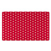 Red Tiny Polka Dot Door Mat-grizzshop