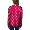 Red Tiny Polka Dot Women's Sweatshirt-grizzshop