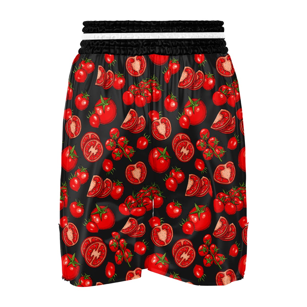 Red Tomato Print Pattern Boxing Shorts-grizzshop