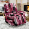 Red Wine Botttle Pattern Print Recliner Cover-grizzshop