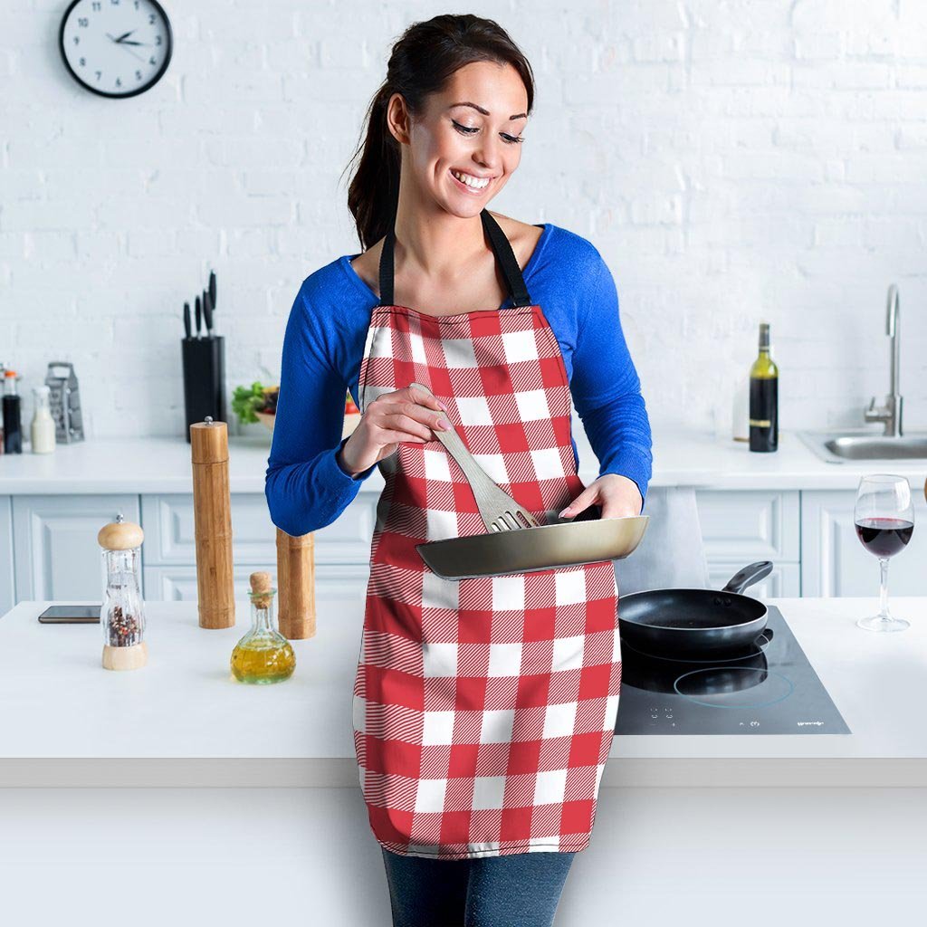 Red Lumberjack Women's Apron-grizzshop