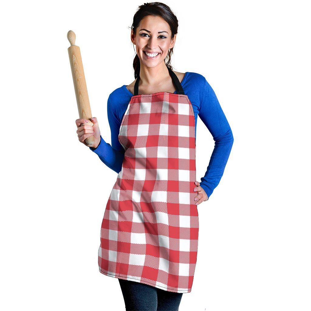 Red Lumberjack Women's Apron-grizzshop