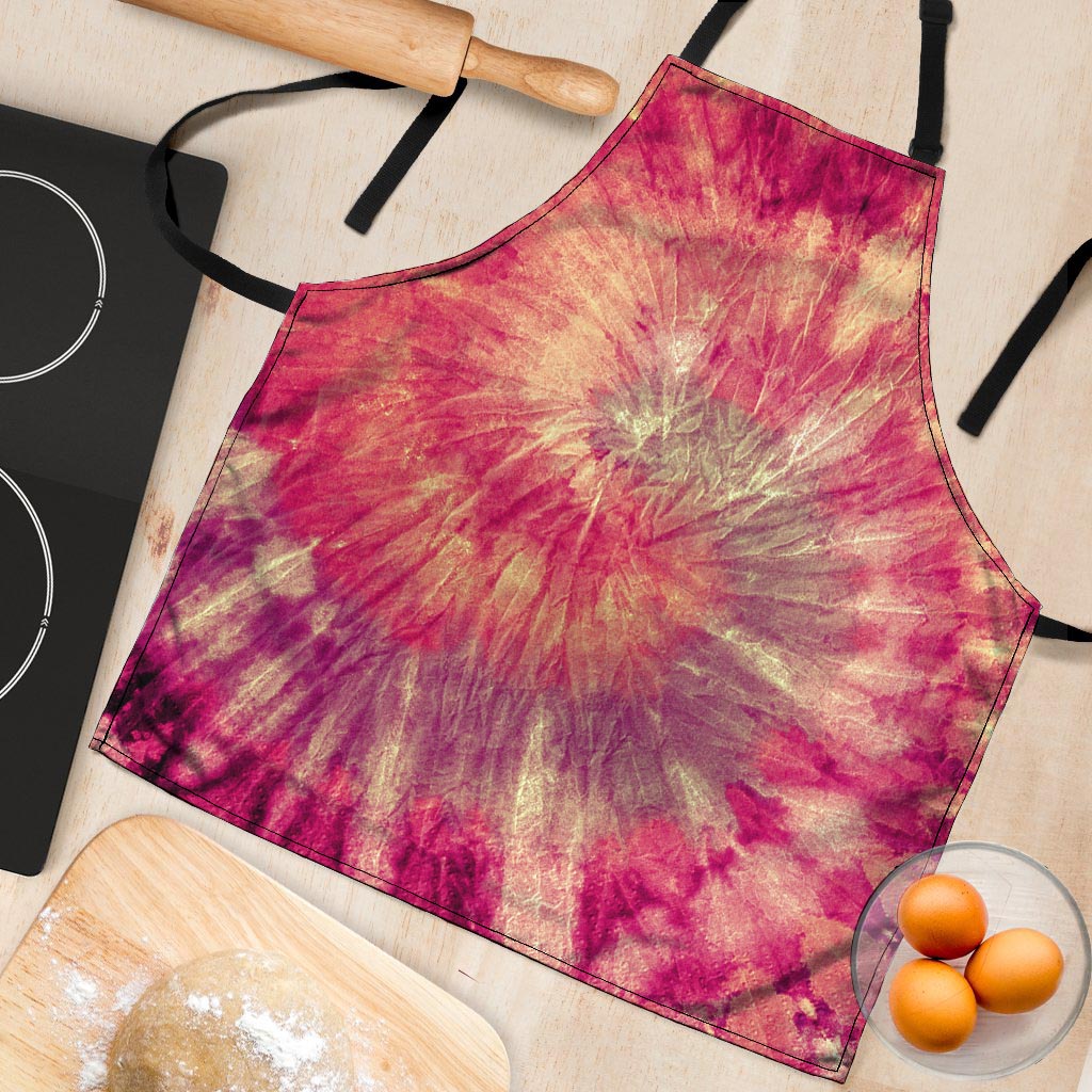 Red Tie Dye Women's Apron-grizzshop