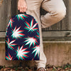 Reggae Leaf Psychedelic Backpack-grizzshop