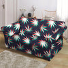 Reggae Leaf Psychedelic Loveseat Cover-grizzshop