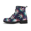 Reggae Leaf Psychedelic Men's Boots-grizzshop