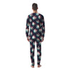 Reggae Leaf Psychedelic Men's Pajamas-grizzshop