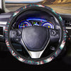 Reggae Leaf Psychedelic Steering Wheel Cover-grizzshop