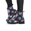 Reggae Leaf Psychedelic Women's Boots-grizzshop