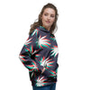 Reggae Leaf Psychedelic Women's Hoodie-grizzshop