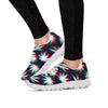 Reggae Leaf Psychedelic Women's Sneakers-grizzshop