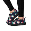 Reggae Leaf Psychedelic Women's Sneakers-grizzshop