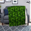 Reggae Leaf Rasta Blanket-grizzshop