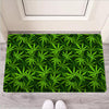 Reggae Leaf Rasta Door Mat-grizzshop