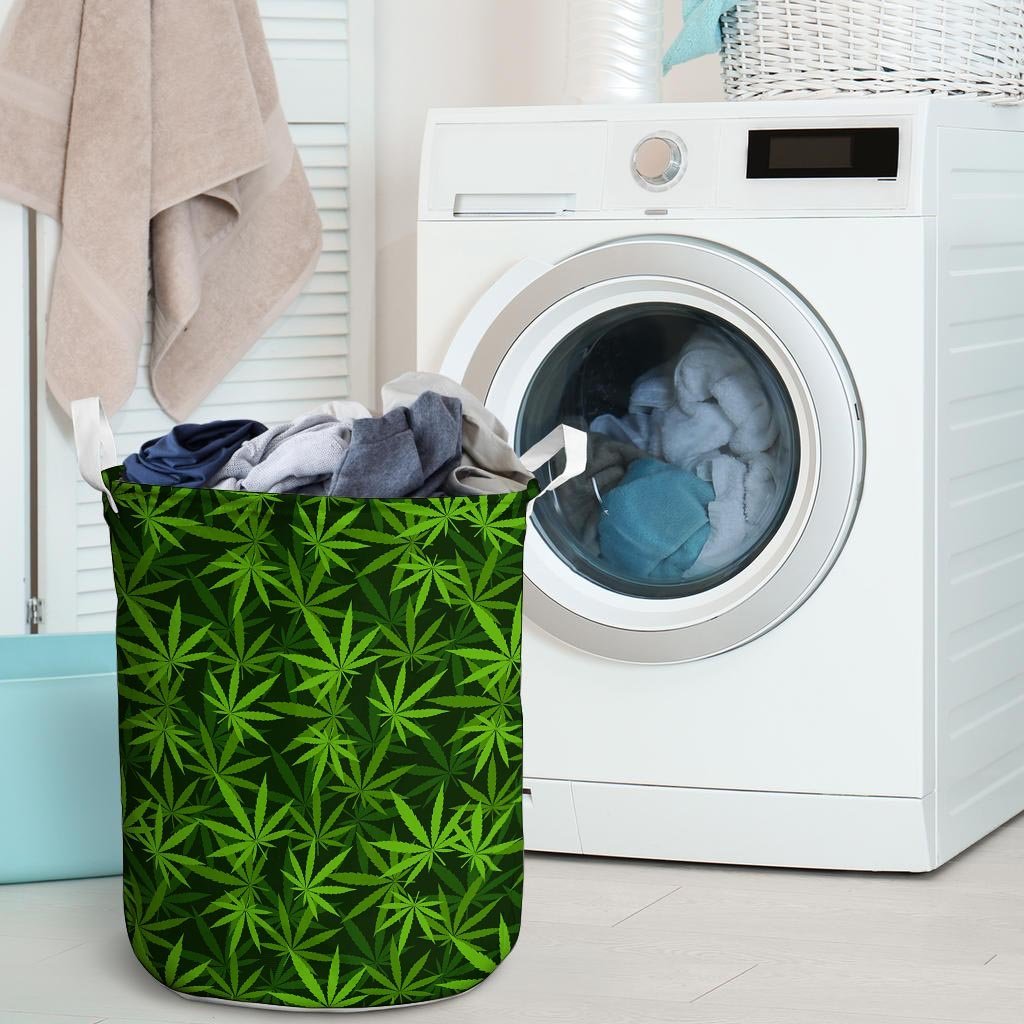Reggae Leaf Rasta Laundry Basket-grizzshop