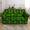 Reggae Leaf Rasta Loveseat Cover-grizzshop