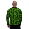 Reggae Leaf Rasta Men's Bomber Jacket-grizzshop