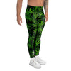 Reggae Leaf Rasta Men's Leggings-grizzshop