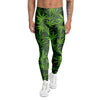 Reggae Leaf Rasta Men's Leggings-grizzshop