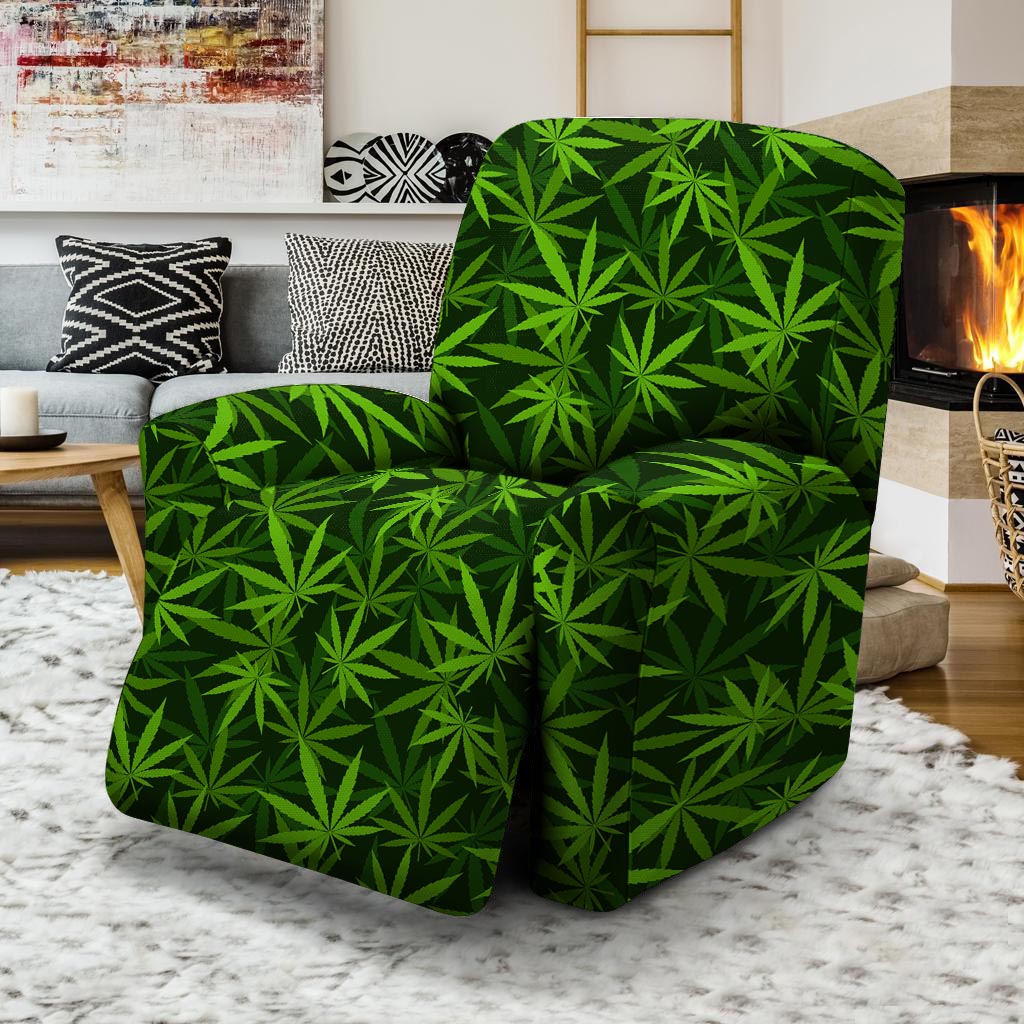 Reggae Leaf Rasta Recliner Cover-grizzshop