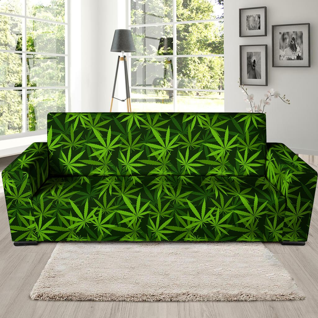 Reggae Leaf Rasta Sofa Cover-grizzshop