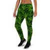 Reggae Leaf Rasta Women's Joggers-grizzshop